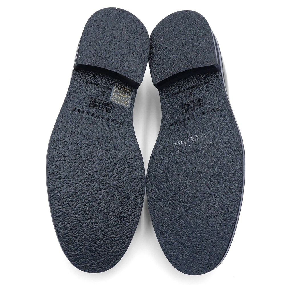 NWT DUKE + DEXTER Women's US 7/UK 5 Olive Green White Leather Penny Loafer Shoes - Picture 9 of 11